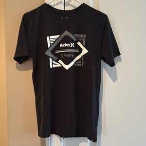 Men’s Hurley Short Sleeve T-shirt Black Size Small